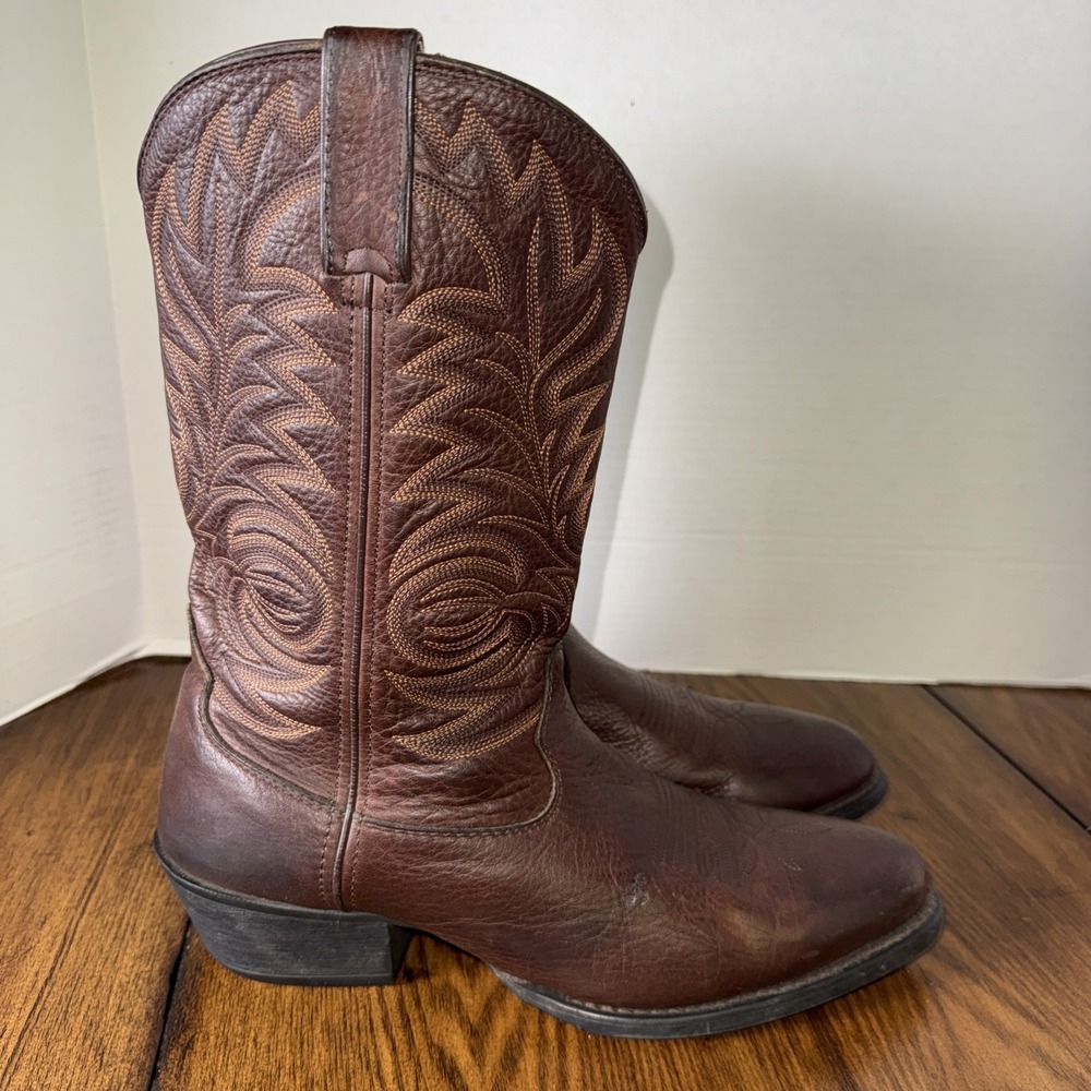 Durango Boots DB5133 Men US 11 EE Western Brown Leather Cowboy